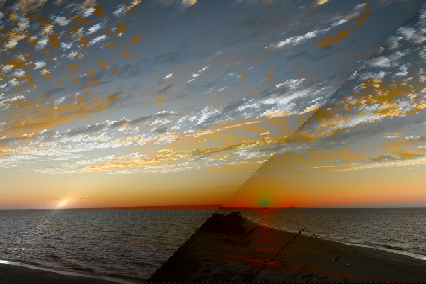 גלריה מרהיבה במיוחד מהשקיעה הסתווית