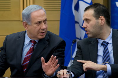 מיקי זוהר ונתניהו. ארכיון