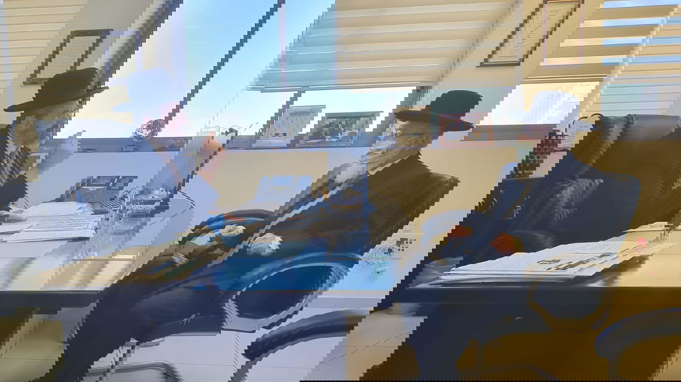 נשיא בית הדין הגר"ד לאו מינה ראב"ד בנתניה