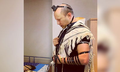 ח"ג נפתלי בנט בביה"ח, בשבוע שעבר