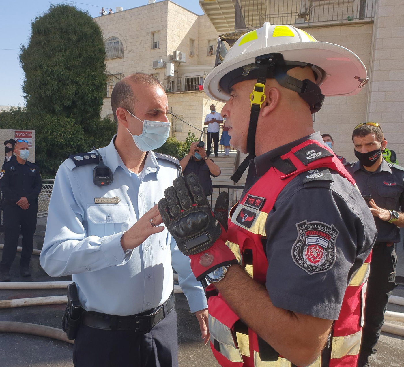 שריפה גדולה ב"מוסדות רמ"א" בירושלים