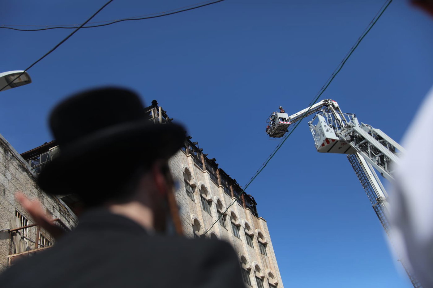 שריפה גדולה ב"מוסדות רמ"א" בירושלים