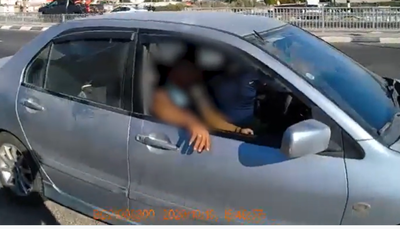 צפו: חולה מאומת יצא מביתו ונתפס  על חם