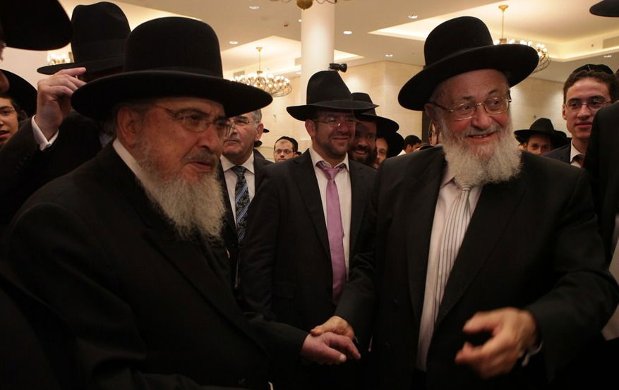 הרב ראוכברגר עם הגרב"מ אזרחי