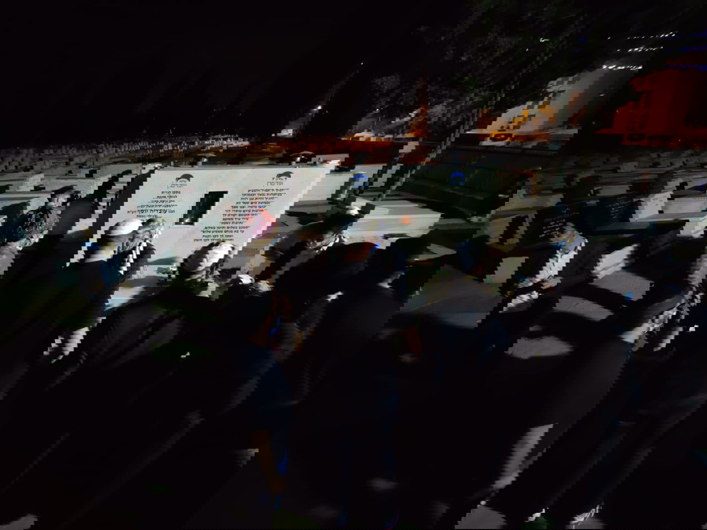 המתפללים שזכו להיכנס