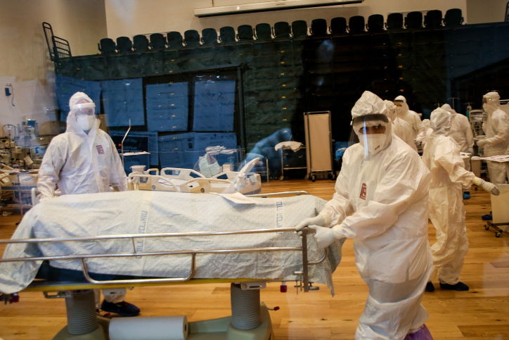 ירידה במספר חולי קורונה קשים; 2.6 חיוביים