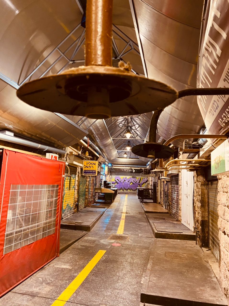 עצוב ומדהים: שוק מחנה יהודה, בימי הסגר