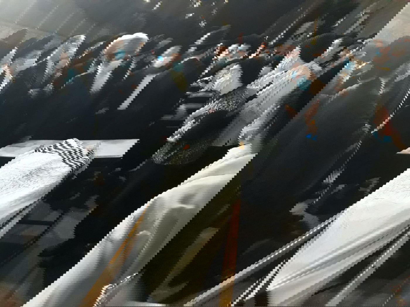 תיעוד דומע: הלוויית הרב יונה ראובן טורצין שנפטר מקורונה