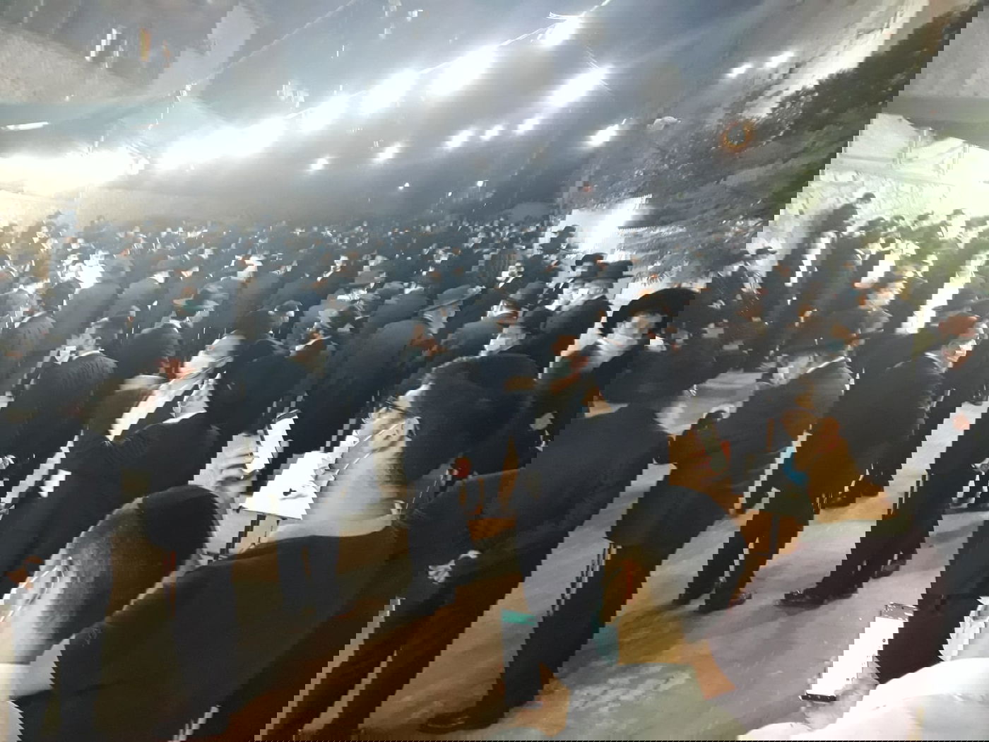 תיעוד דומע: הלוויית הרב יונה ראובן טורצין שנפטר מקורונה