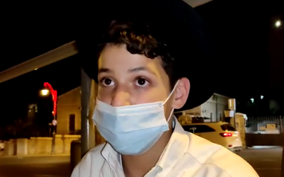 הבחור שננגח משחזר: "המפגין נצמד אלי, ונגח בי"