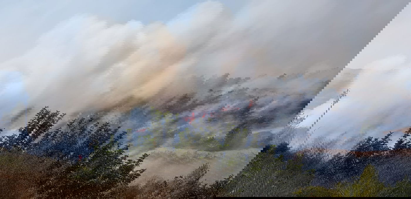 שריפת ענק: 50 תלמידים פונו מבית ספרם