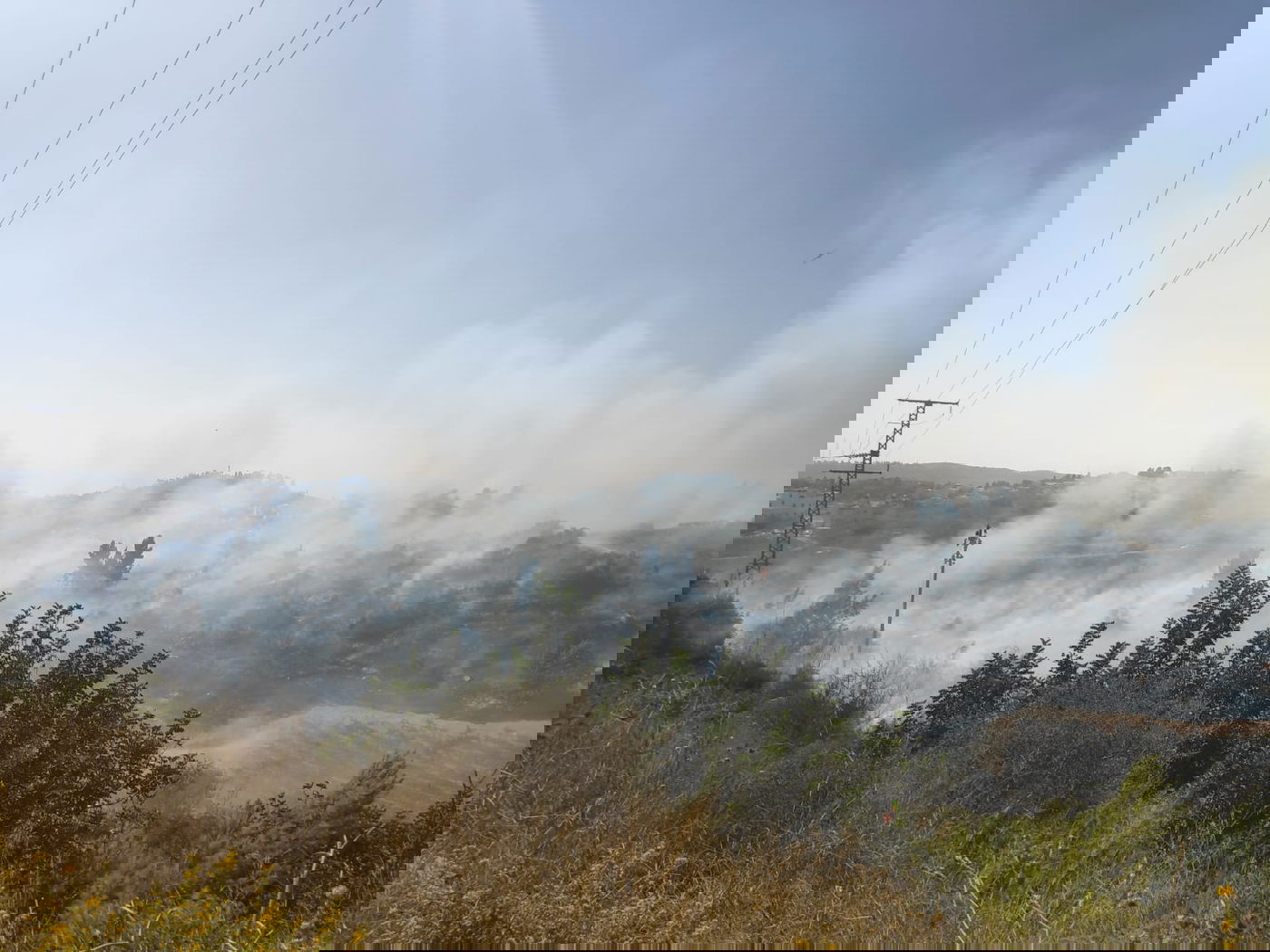 שריפת ענק: 50 תלמידים פונו מבית ספרם