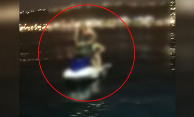 שני אחים נתקעו עם ה'אופנוע ים' וחולצו