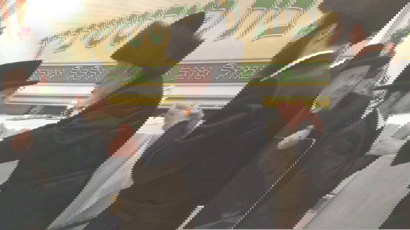 שמחת בר מצווה לנכד האדמו"ר מקאפיטשניץ