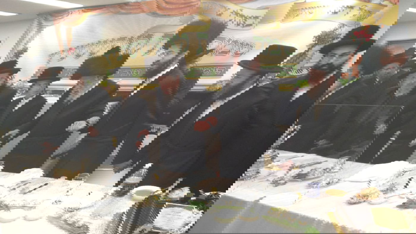 שמחת בר מצווה לנכד האדמו"ר מקאפיטשניץ