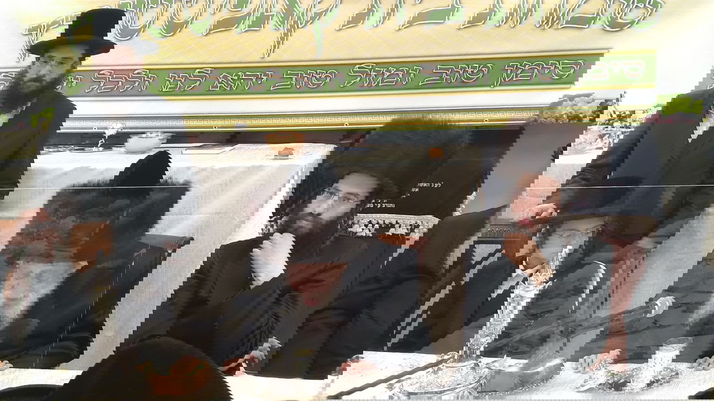 שמחת בר מצווה לנכד האדמו"ר מקאפיטשניץ