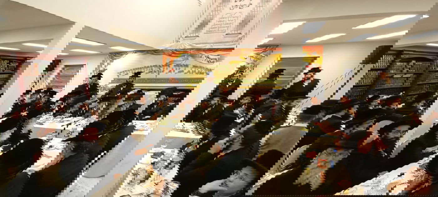 שמחת בר מצווה לנכד האדמו"ר מקאפיטשניץ