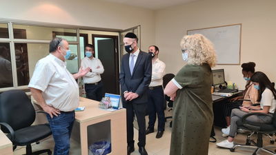 מקלב עם נציגי הרלב"ד