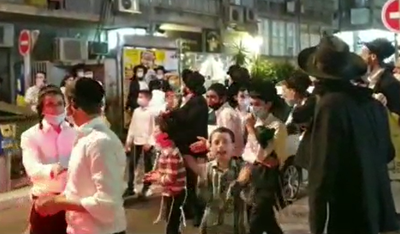 צוות פיקוד העורף הותקף בבני ברק • צפו