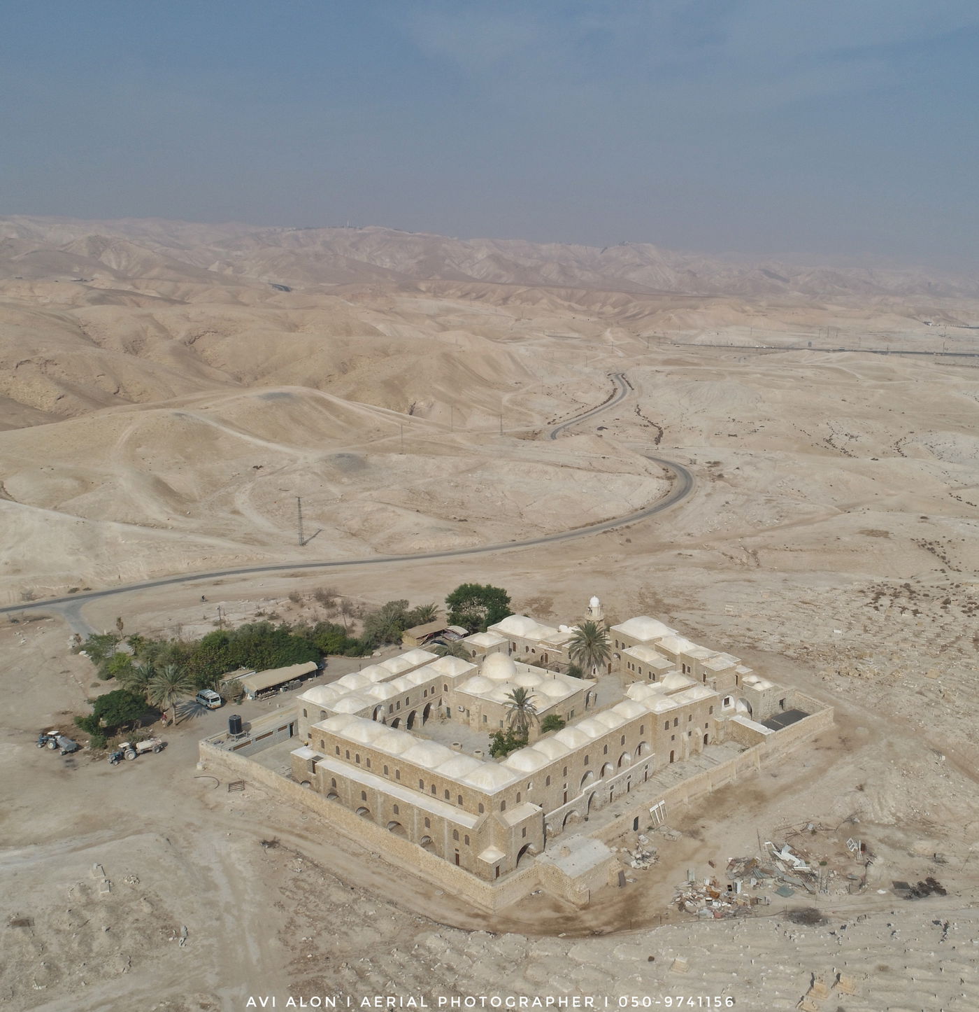 נבי מוסא וים המלח - במבט מרהיב מהאוויר