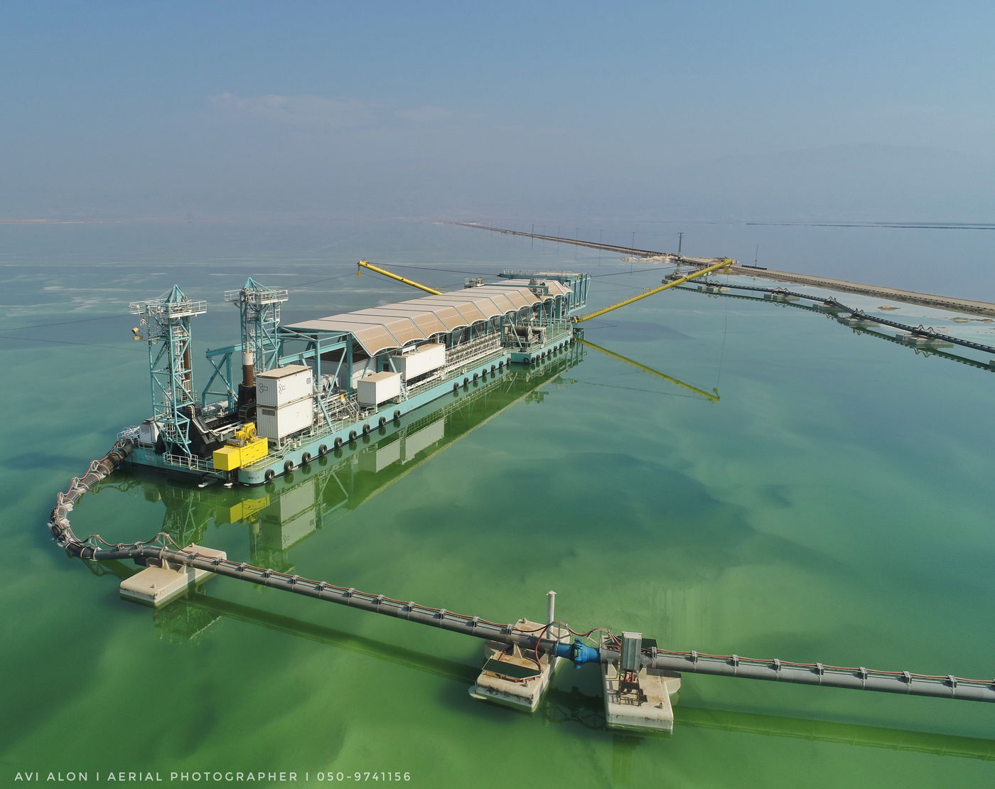 נבי מוסא וים המלח - במבט מרהיב מהאוויר