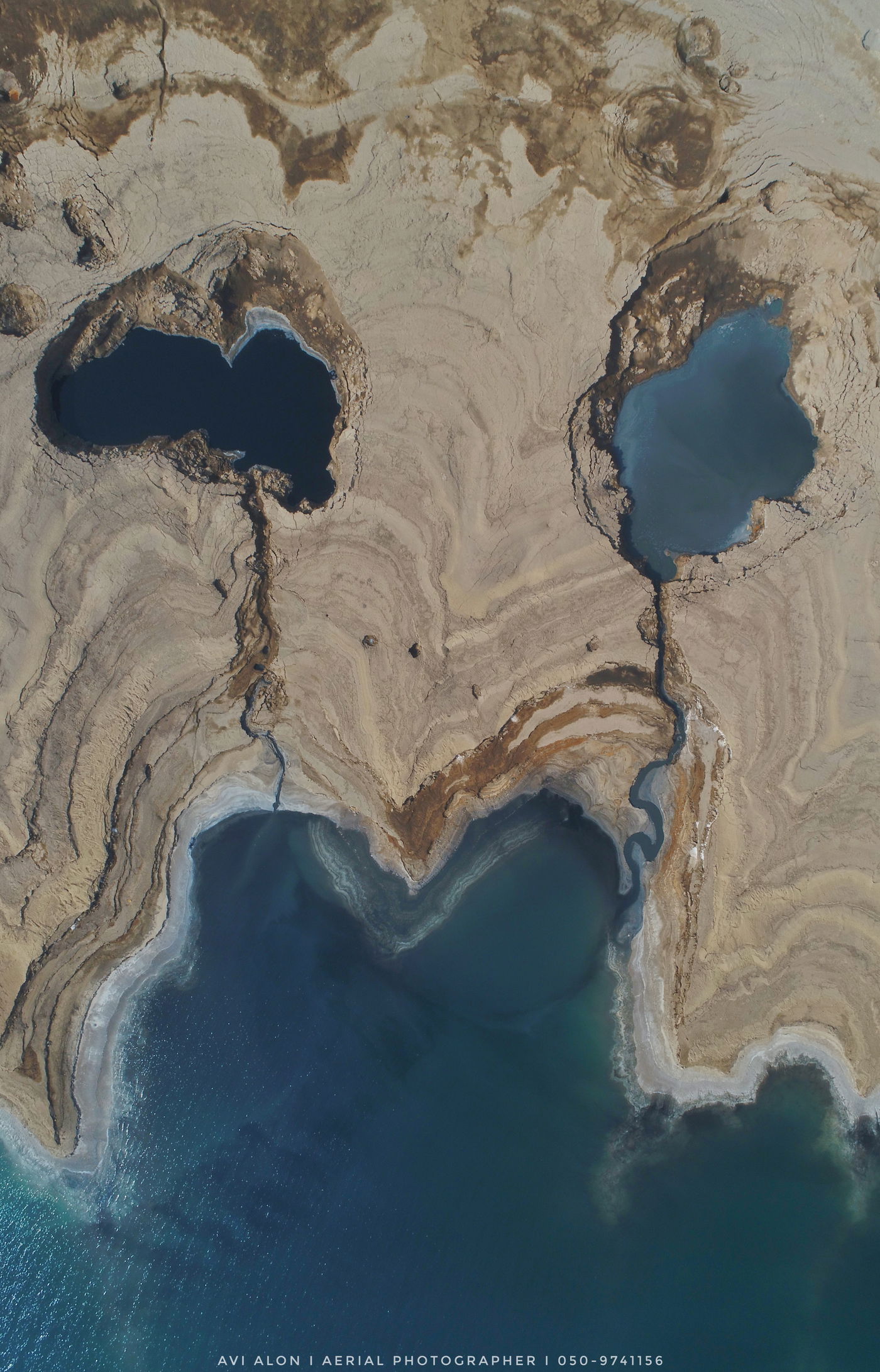 נבי מוסא וים המלח - במבט מרהיב מהאוויר