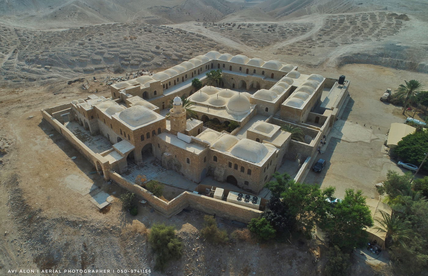 נבי מוסא וים המלח - במבט מרהיב מהאוויר