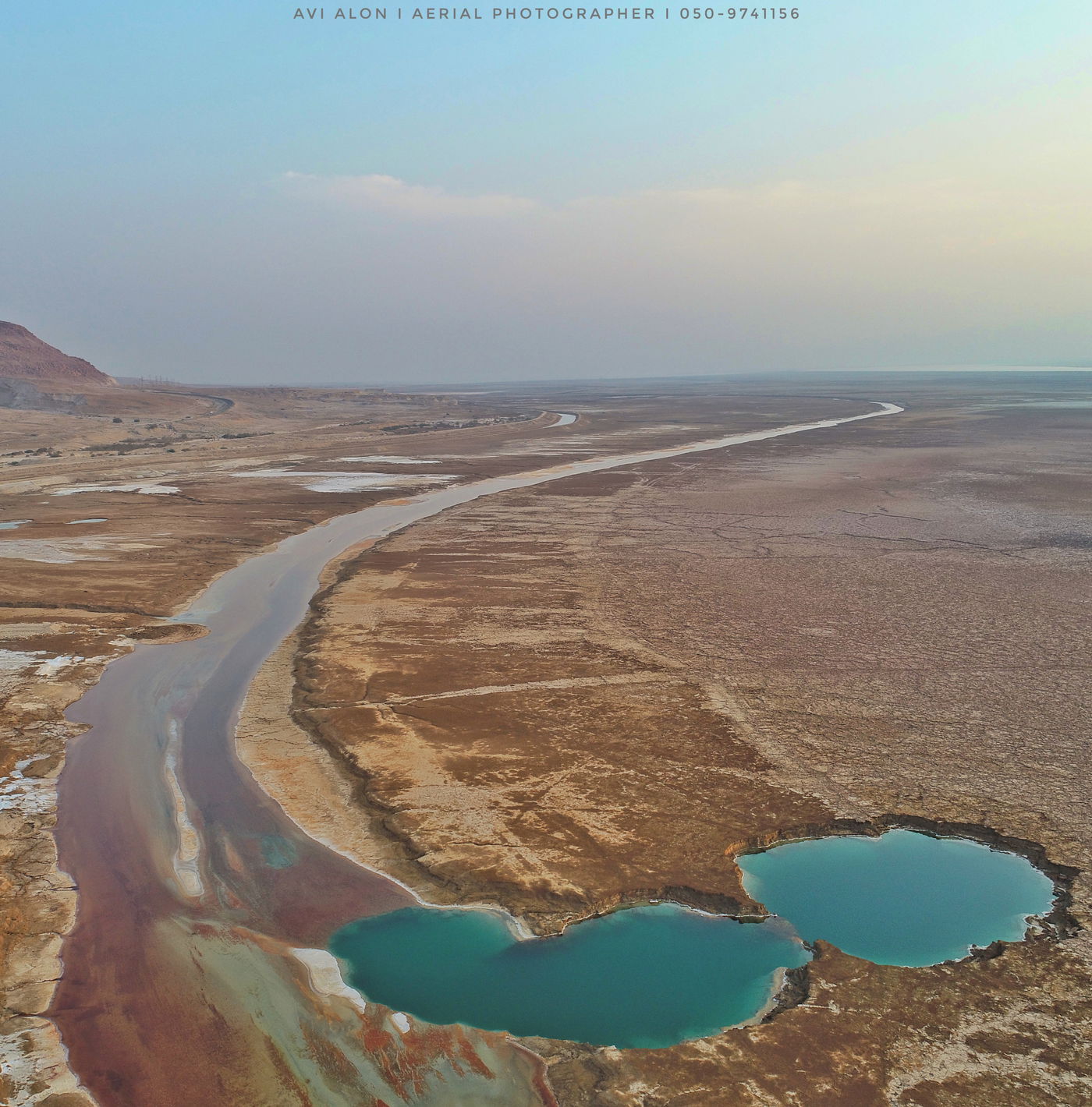 נבי מוסא וים המלח - במבט מרהיב מהאוויר