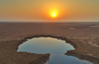 נבי מוסא וים המלח - במבט מרהיב מהאוויר
