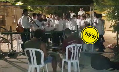 הזיץ של תלמידי "חברון" שסחף את הנופשים בכפר אלמוג