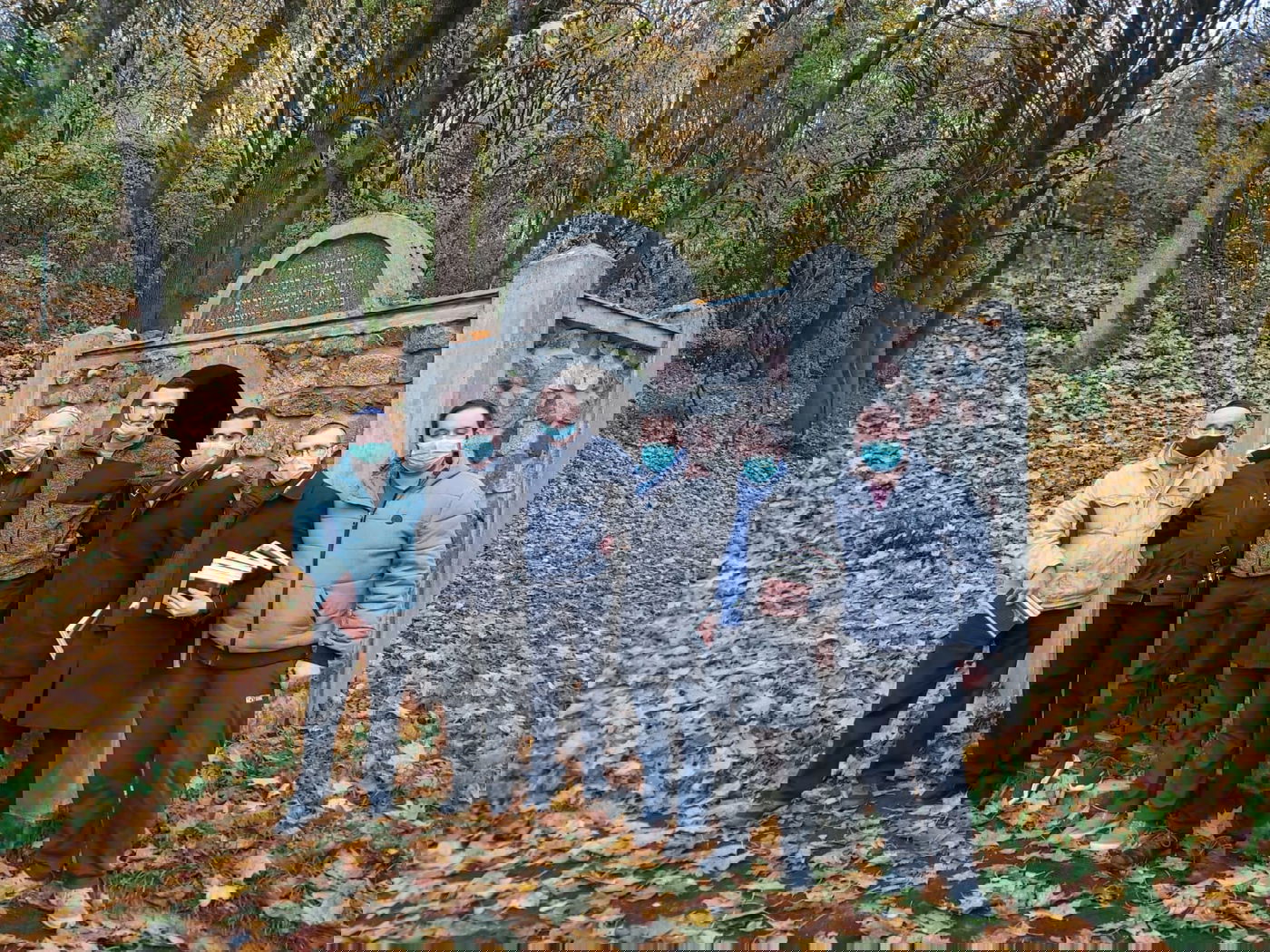 בבית העלמין בליטא התפללו לרפואת ראש הישיבה