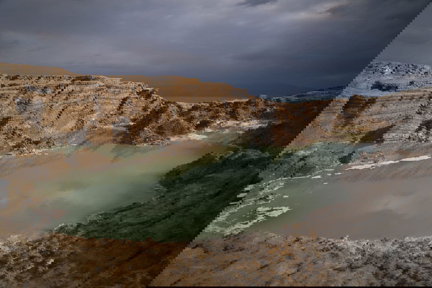 הנמוך בעולם: ים המלח - בתיעוד מרהיב