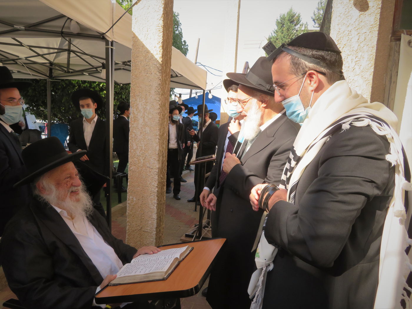 צפו בתיעוד: ברית לנינו של הגרב"ד פוברסקי