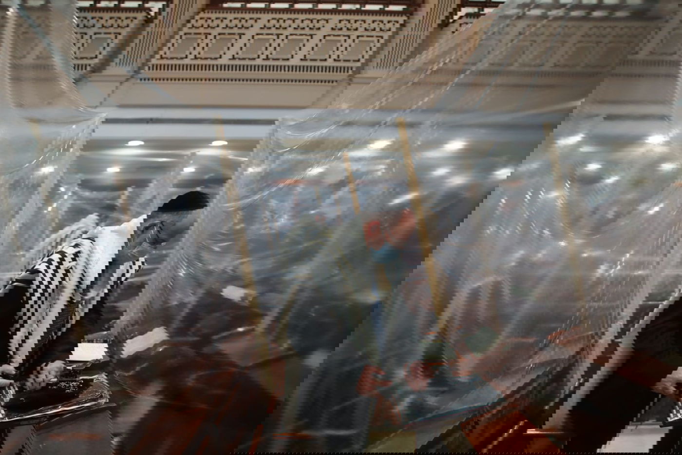 ה'קפסולות' של מתפללי שכונת הר נוף; צפו