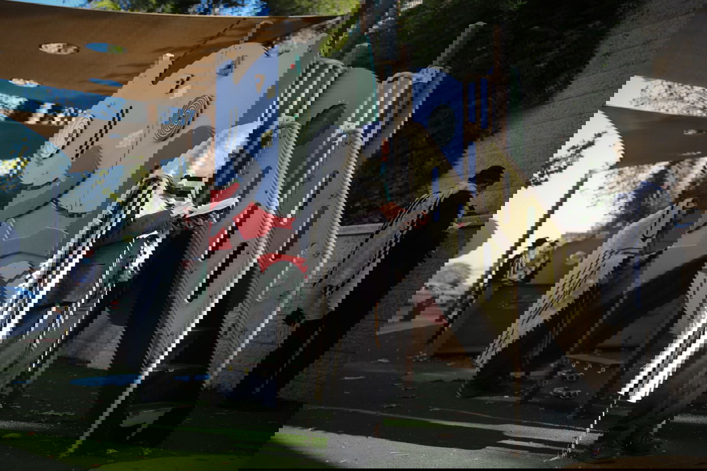 ה'קפסולות' של מתפללי שכונת הר נוף; צפו