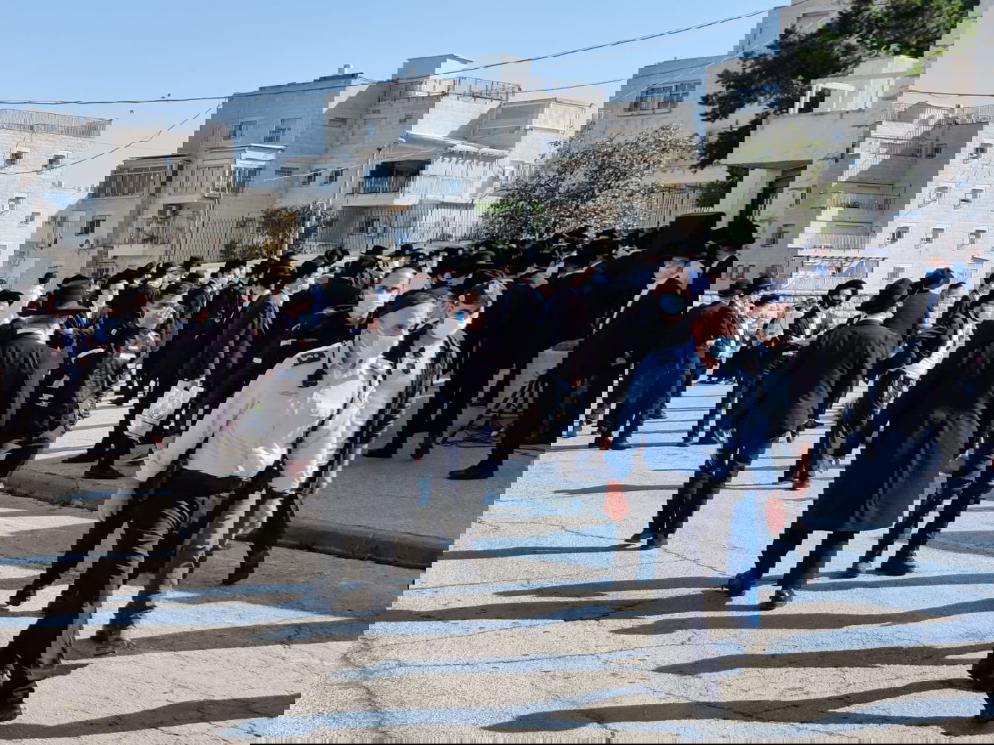 'נפש נקיה'; מסע הלוויה של הגר"ד פיינשטיין זצ"ל, בישראל