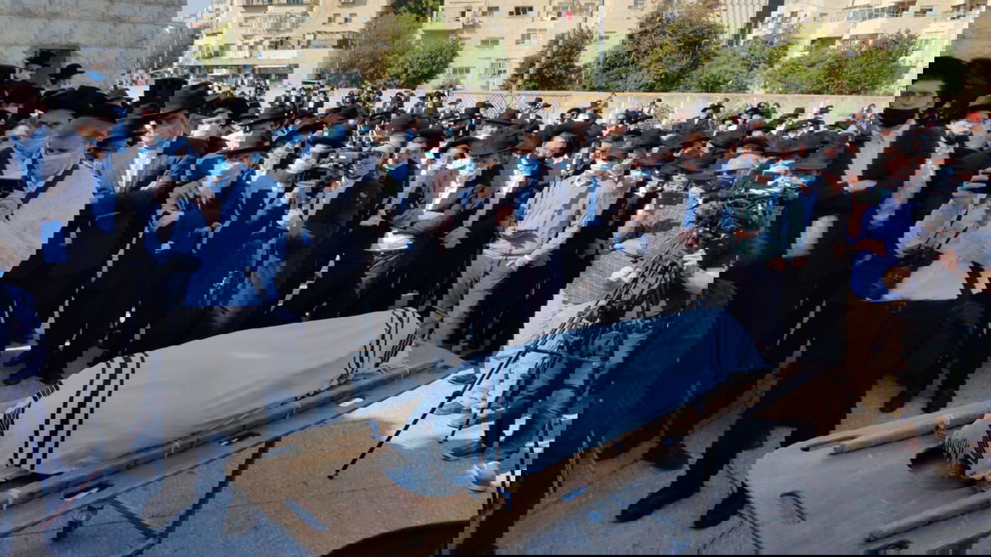 'נפש נקיה'; מסע הלוויה של הגר"ד פיינשטיין זצ"ל, בישראל