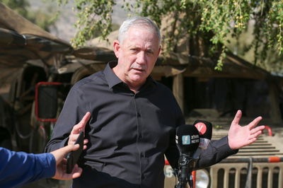 שר הביטחון בני גנץ