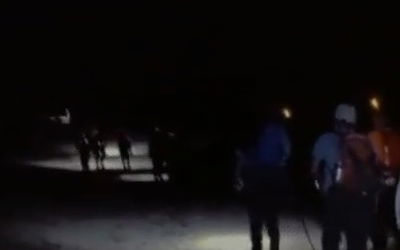 במהלך החילוץ