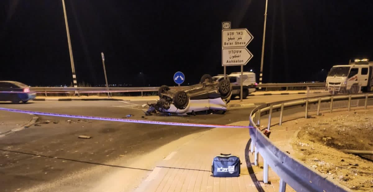 מזירת התאונה