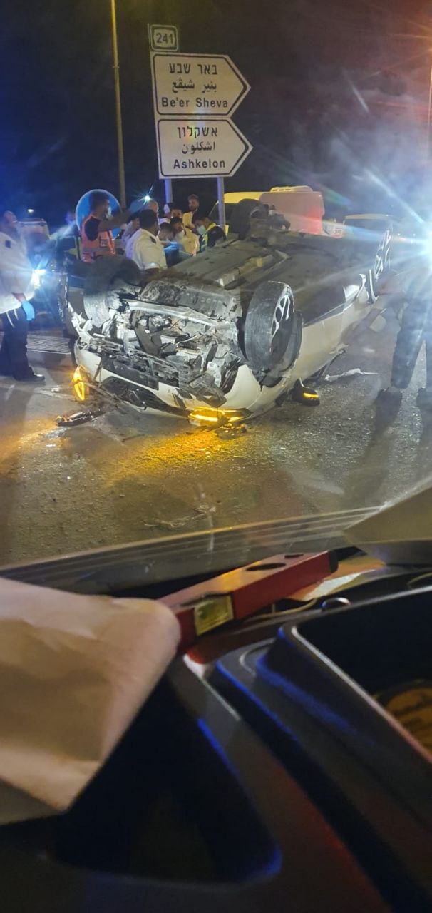 מזירת התאונה