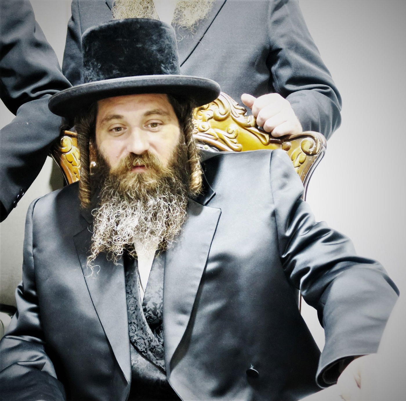 האדמו''ר מפיטסבורג בביקור אצל האדמו''ר מהאורנסטייפל