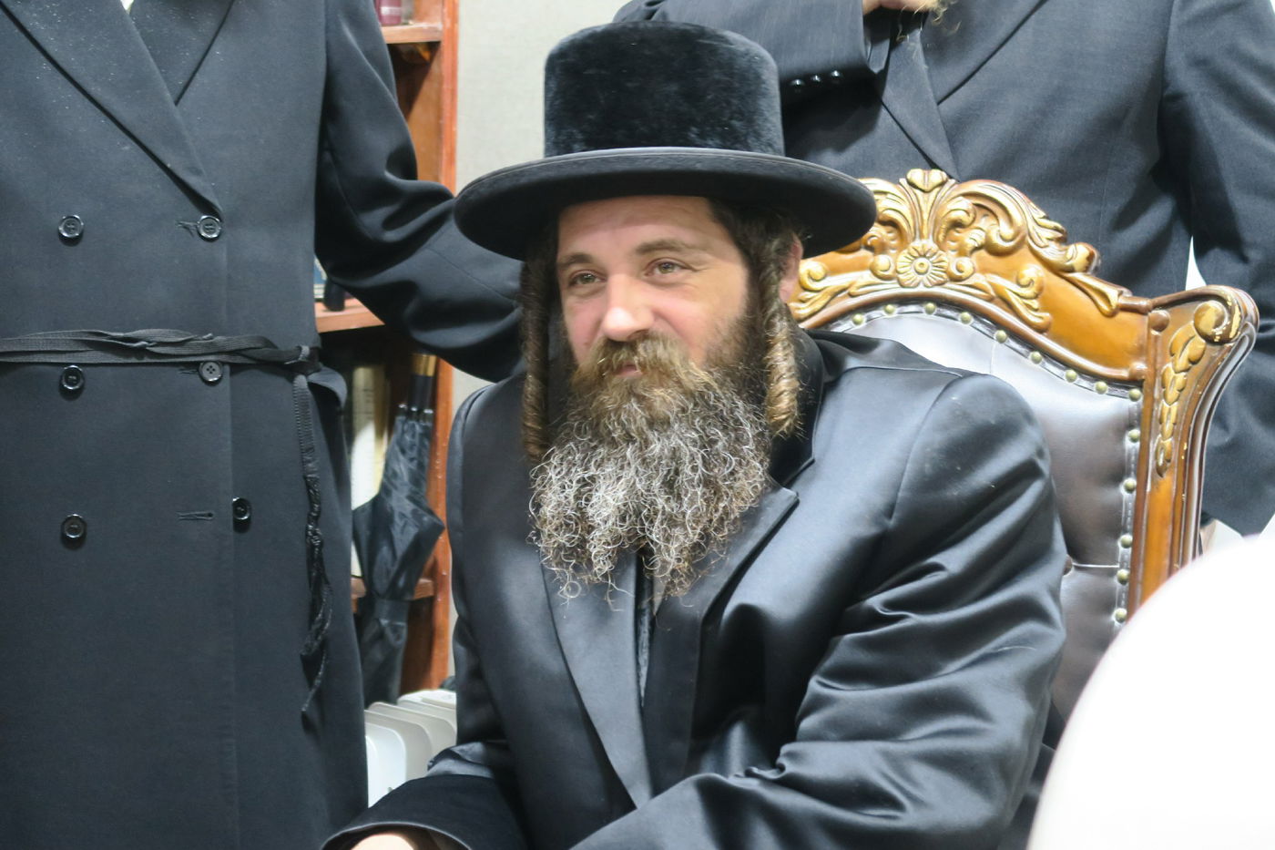 האדמו''ר מפיטסבורג בביקור אצל האדמו''ר מהאורנסטייפל