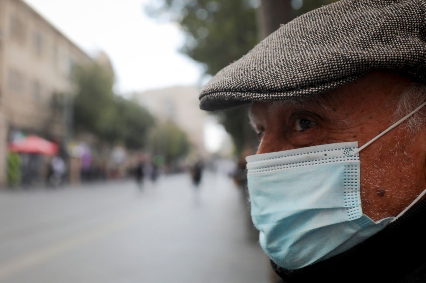 קורונה וחורף: גלריה מרחובות העיר ירושלים