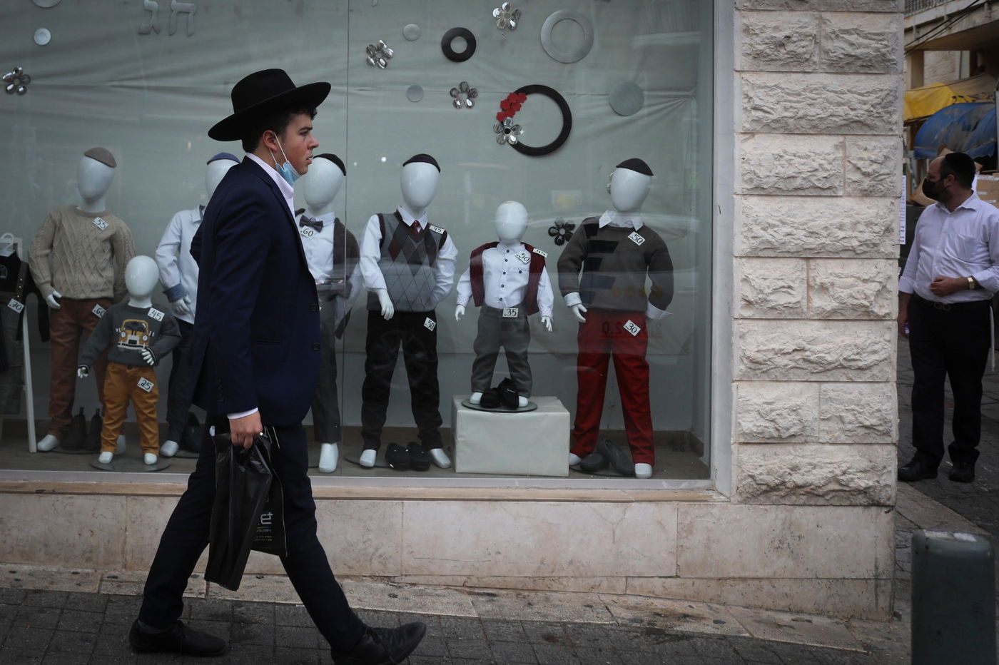 קורונה וחורף: גלריה מרחובות העיר ירושלים