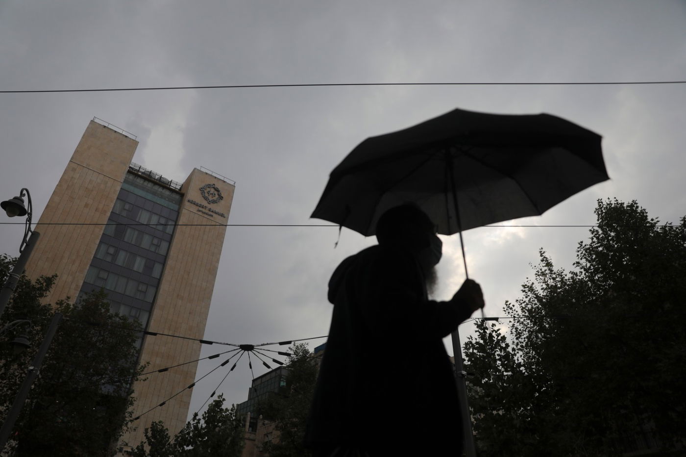 קורונה וחורף: גלריה מרחובות העיר ירושלים