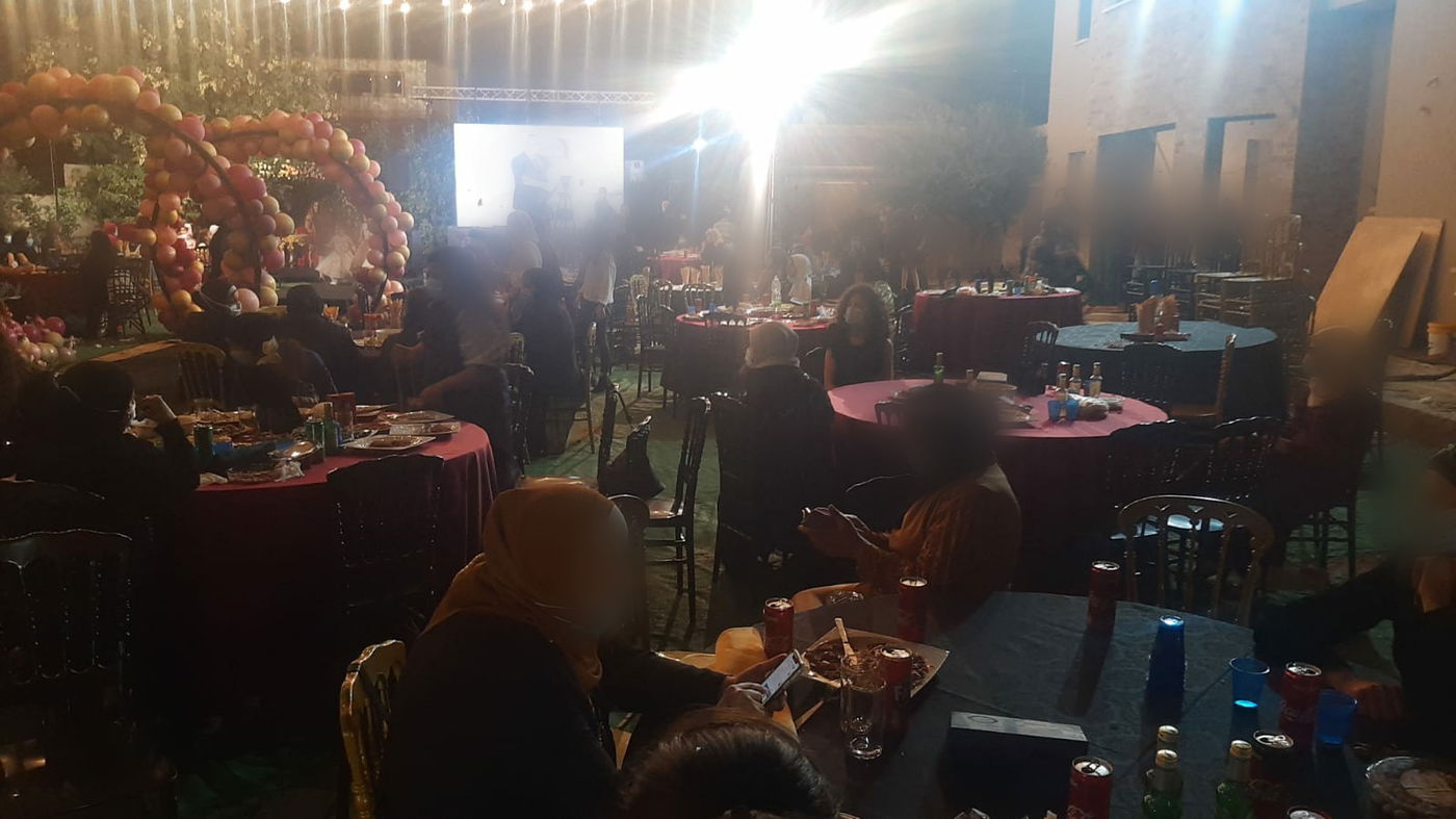 בחתונה הערבית: "20 איש? זו חאפלה קטנה"