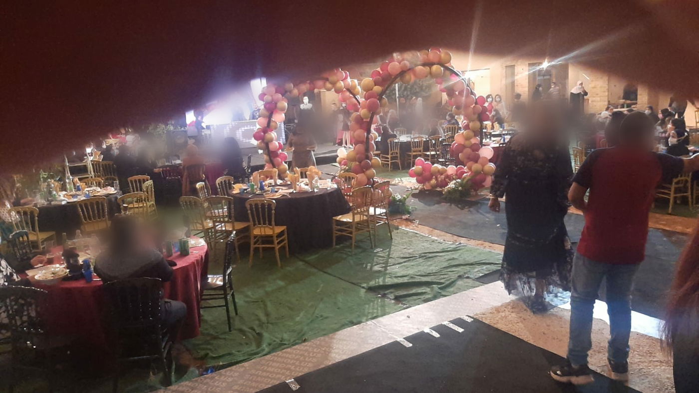 בחתונה הערבית: "20 איש? זו חאפלה קטנה"