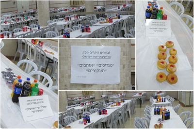 המחווה המרגשת לתלמידי ישיבת "אור ישראל"