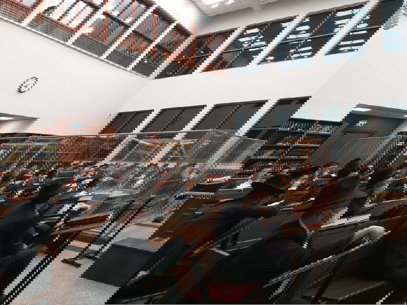 עצרת התעוררות בישיבת ראדין עם המשפיע החסידי